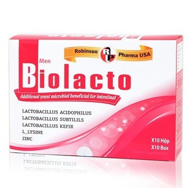 Men Biolacto – Hỗ trợ bổ sung lợi khuẩn đường ruột, tăng cường tiêu hoá và hấp thu chất của trẻ nhỏ (100 gói bột)