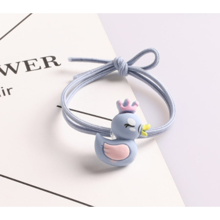 Thun Cột Tóc Con Zịt Vương Miệng Cho Bạn Gái