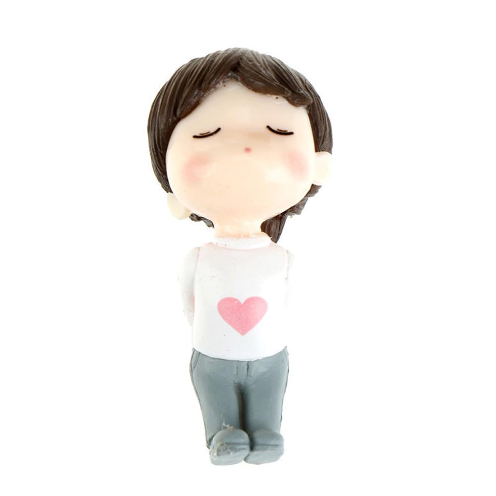 YIYU Mô Hình Cặp Đôi Xinh Xắn Dùng Để Trang Trí Tiểu Cảnh