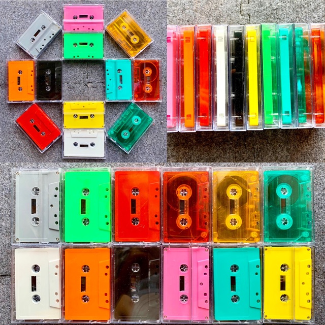 Băng cassette mầu sắc
