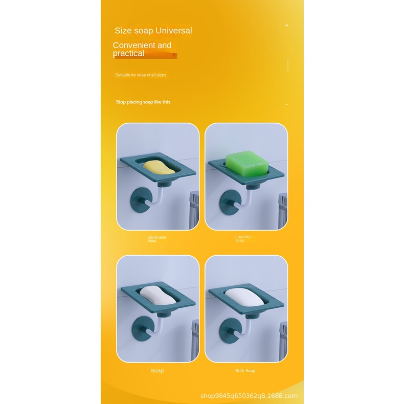 Giá Để Xà Phòng Gắn Tường Thiết Kế Sáng Tạo Cho Phòng Tắm