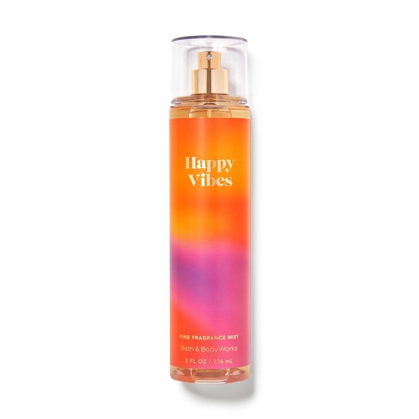 Body mist Bath And Body Works Happy Vibes 15ml/ 35ml xịt thơm toàn thân