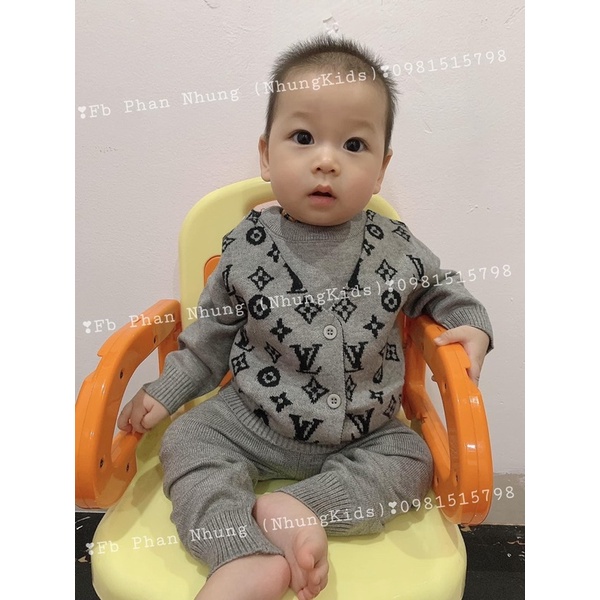 Bộ Len QCCC Dành Cho Bé Trai - Bé Gái