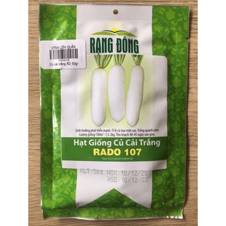 Củ Cải Trắng RĐ 107 - RẠNG ĐÔNG