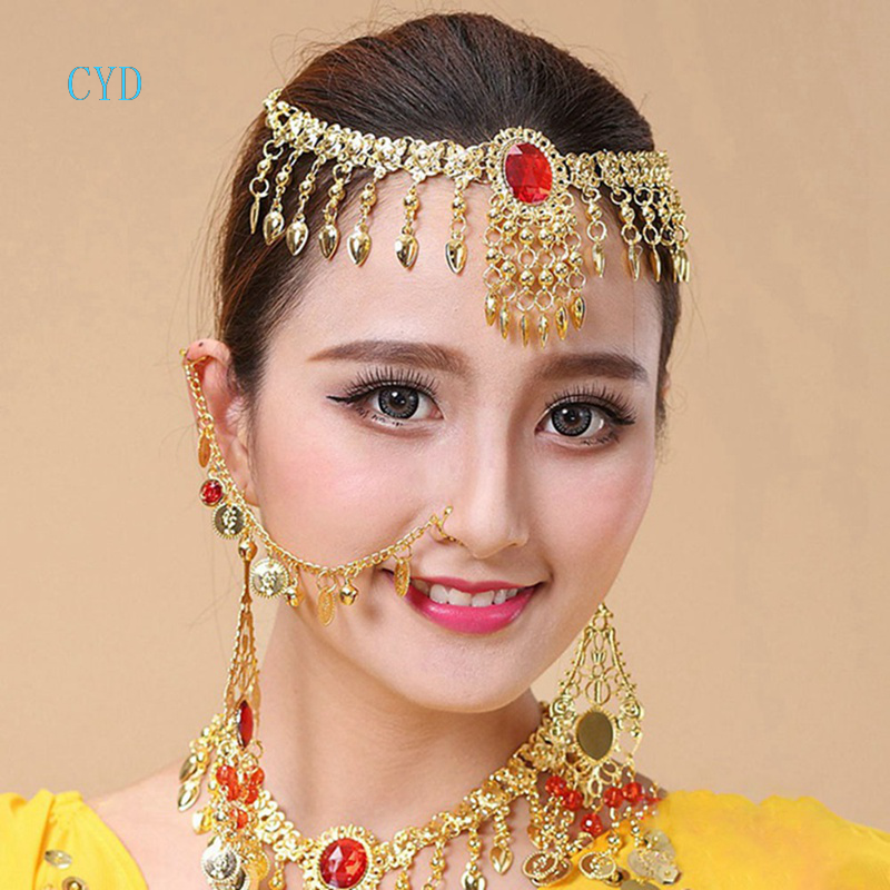 Phụ Kiện Dây Xích Mũi cyd Phong Cách Ấn Độ