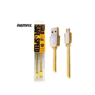 Cáp sạc micro USB Remax Gold 1m cho Android cho samsung, htc, lg, oppo, sony...