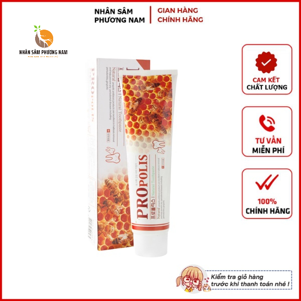 Kem Đánh Răng Sáp Ong Hàn Quốc 190g