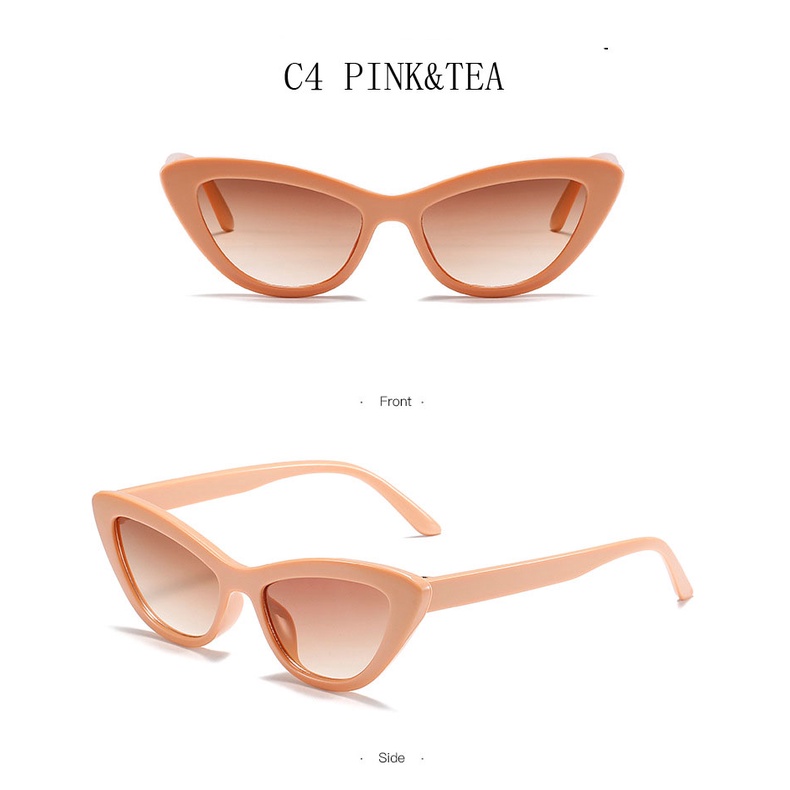 Kính mát SAMJUNE hình mắt mèo kiểu dáng thời trang 2022