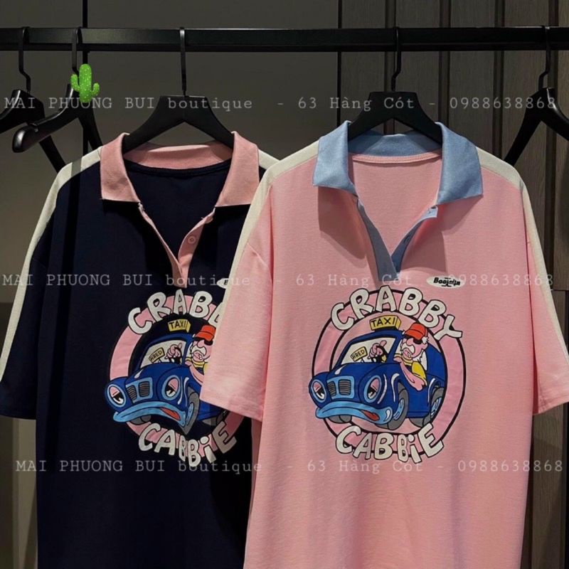 Đầm suông in hình giấu quần dễ thương ( bầu bì boong chen được) PC