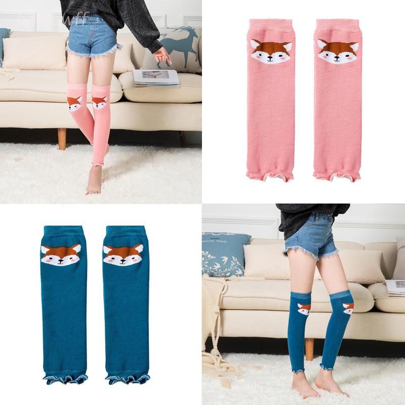 Vớ Ống Chân Nhún Bèo Họa Tiết Hoạt Hình Dễ Thương Cho Bé Gái