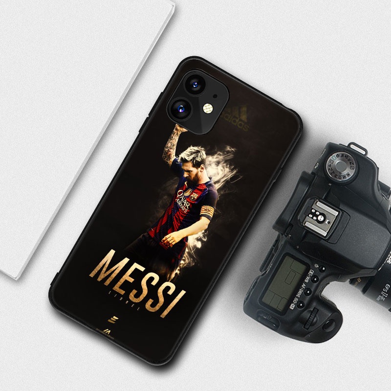 Ốp Điện Thoại Mềm In Hình Cầu Thủ Messi Cho iPhone 11 Pro Max 12 Pro Max 12 Mini 13 Pro Max