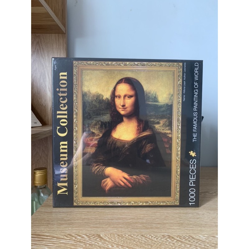 Mona Lisa - 1000 piece puzzle - bộ ghép hình 1000 miếng - bộ ghép hình 1000 mảnh