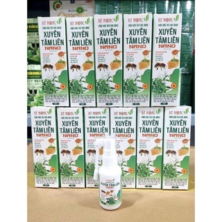 Xịt họng keo ong Xuyên Tâm Liên chai 30ML