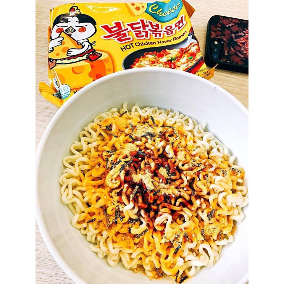Mì trộn cay vị phô mai Samyang 23k/ 1 gói 140gr