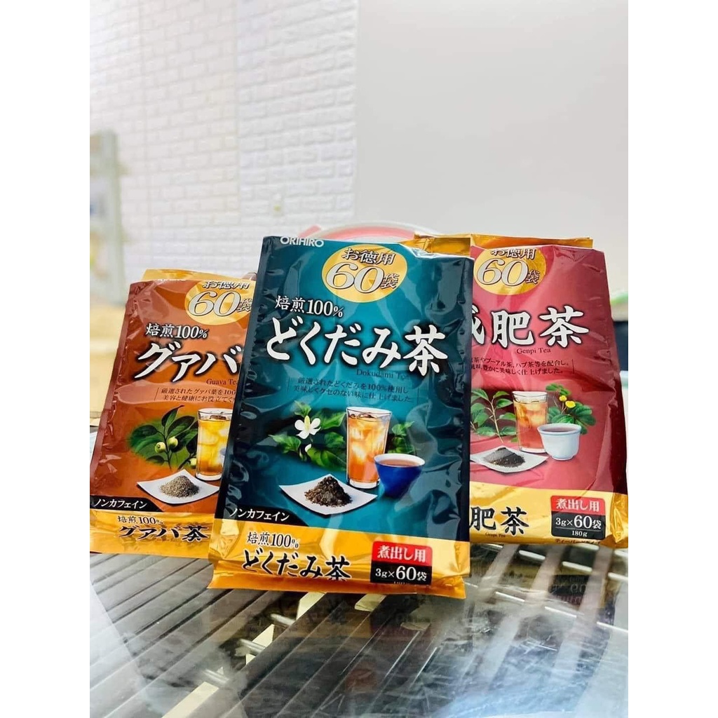 Trà diếp cá Orihiro 60 gói (Hàng nội địa Nhật Bản )
