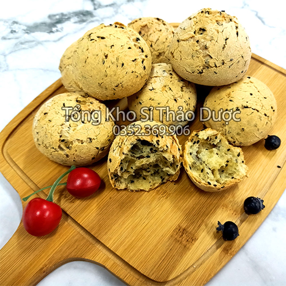 Mè đen nguyên vỏ 500g (Vừng đen khô hữu cơ)
