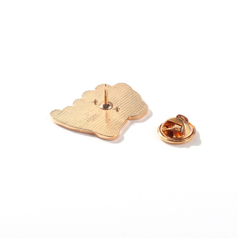 Ghim cài áo QIHE JEWELRY họa tiết hình khủng long mini đáng yêu