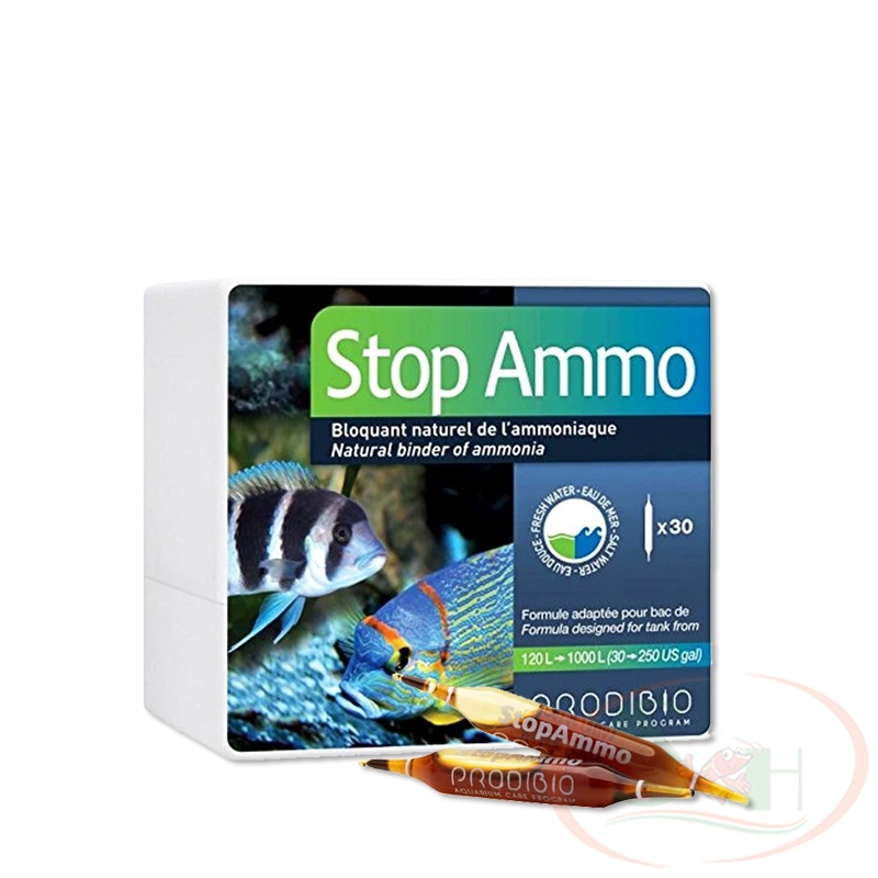 Khử Độc Nước Prodibio Stop Ammo Giảm Stress - Lẻ 1 ống