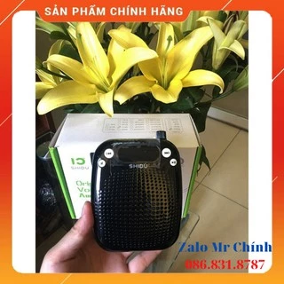 [ Free Ship ] Máy trợ giảng Shidu SD-S611 không dây bảo hành 12 tháng-( Tặng củ sạc )