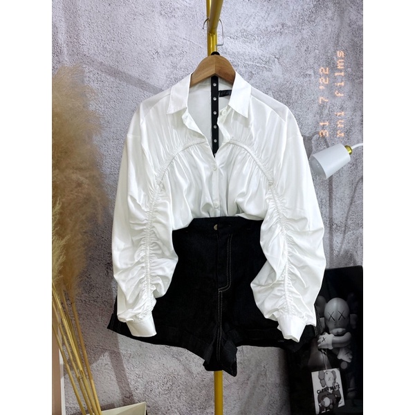 Áo sơ mi tay rút - MÚP BIGSIZE 60-100KG