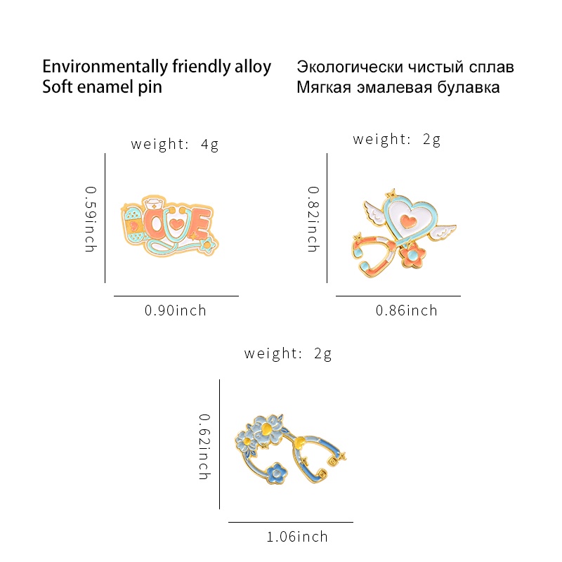 Ghim cài áo hình trái tim thời trang cho nữ