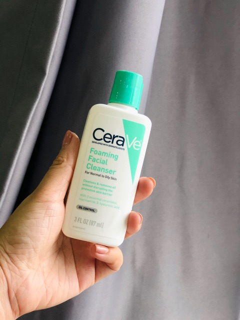 Sữa rửa mặt Cerave foaming Cleanser