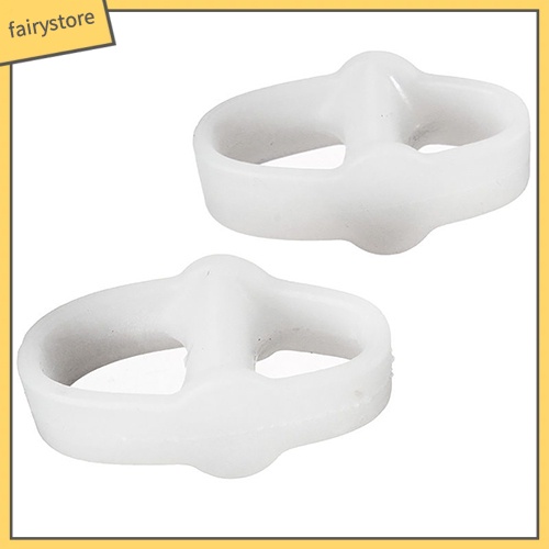 2 dụng cụ tách ngón chân chỉnh hình bằng silicon mềm