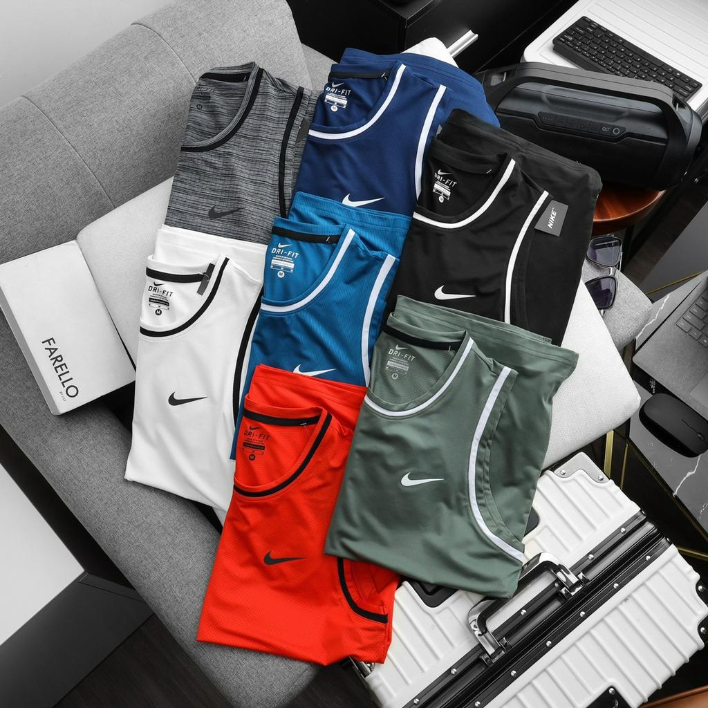 Áo thun thể thao Nam TVN chất thun xịn kiểu áo Ba lỗ đậm chất thời trang