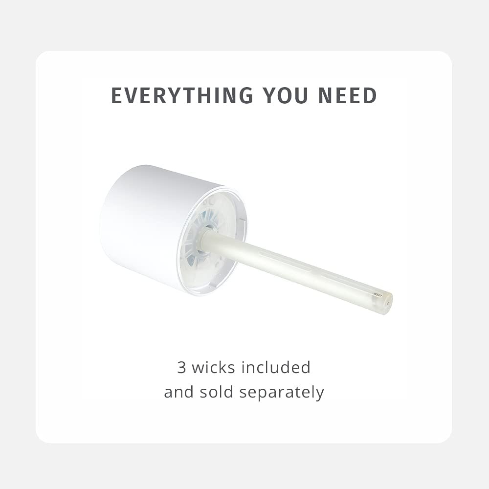 Máy tạo ẩm mini công nghệ siêu âm dùng pin sạc Homedics UHE-CMP15-WT