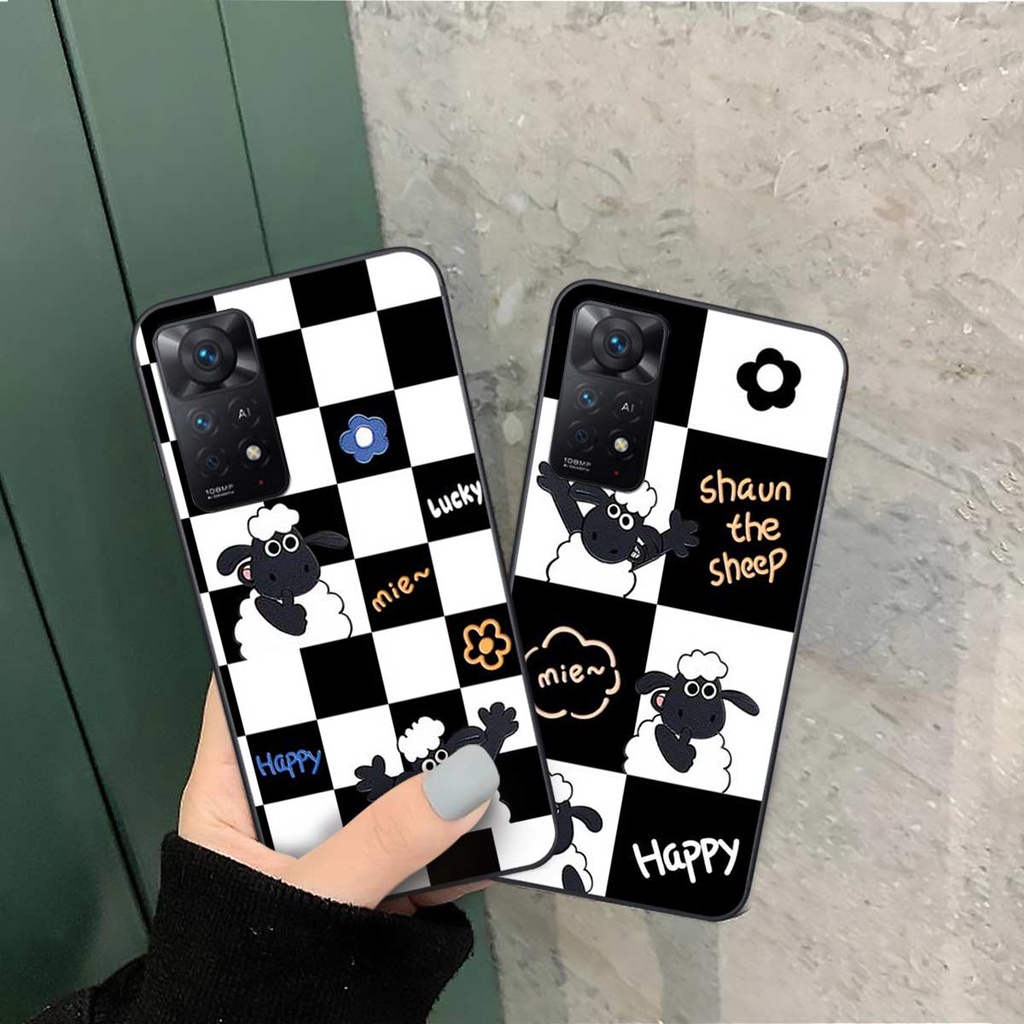 Ốp lưng điện thoại Xiaomi Redmi Note 11 4G / Note 11S /Note 11 Pro 5G astronaut, bear leopart, sheep, vỏ ốp rẻ bền đẹp