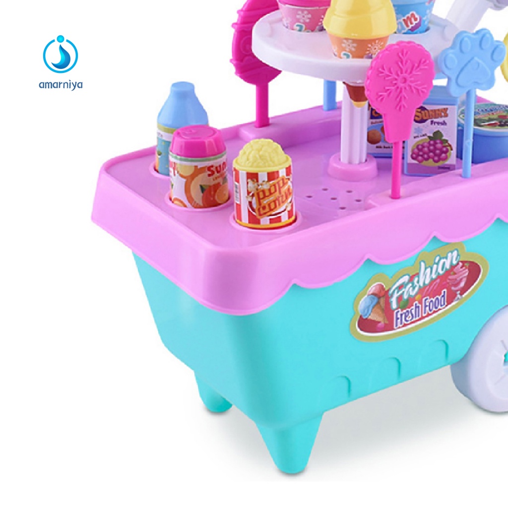 Bộ Xe Kem Đồ Chơi AMAR Sturdy Cho Bé