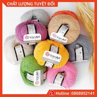 [GIÁ SỐC]  Len Jeans YarnArt (Mã màu 69-88)