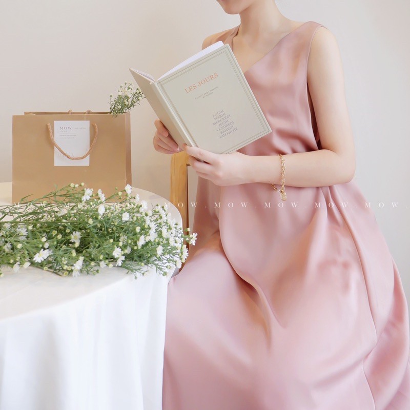 Váy lụa Aiko (Aiko dress) made by Mow Studio | BigBuy360 - bigbuy360.vn