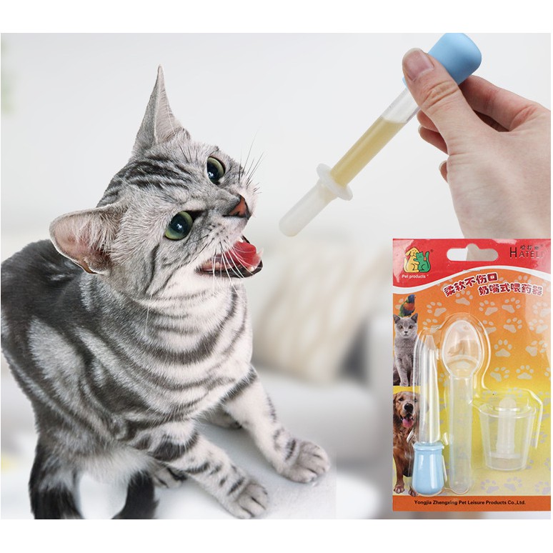 Bộ Que Đút Sữa Và Muỗng Đút Sữa Cho Thú Cưng (SÓC, THỎ ,CHÓ, MÈO)