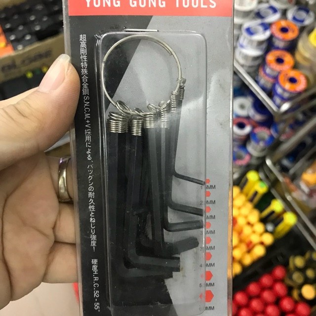 Bộ tô vít lục lăng Yong Gong Tools