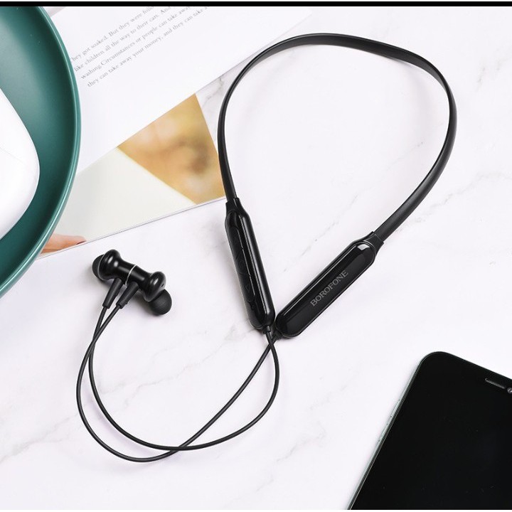 [Mã ELFLASH5 giảm 20K đơn 50K] Tai nghe bluetooth thể thao Borofone BE29 Joyous wireless V5.0