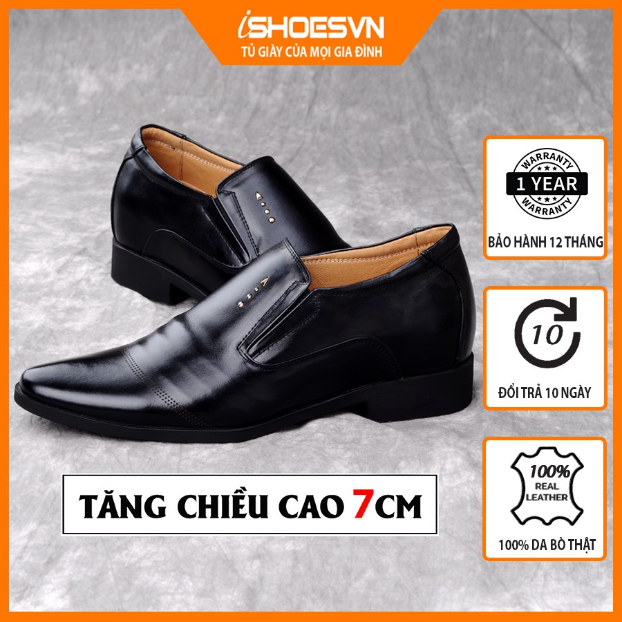 Giày Nam Công sở da bò ISHOESVN IS295