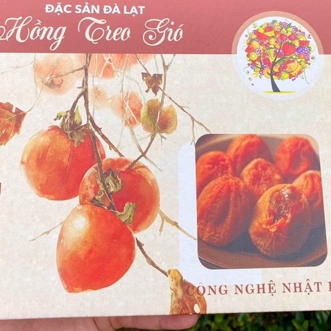 500GR HỒNG TREO GIÓ CÔNG NGHỆ NHẬT LOẠI ĐẶC BIỆT - ĐẶC SẢN ĐÀ LẠT