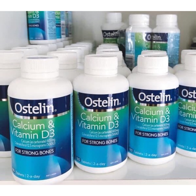 VitaminD3&canxi Ostelin dùng cho bà bầu