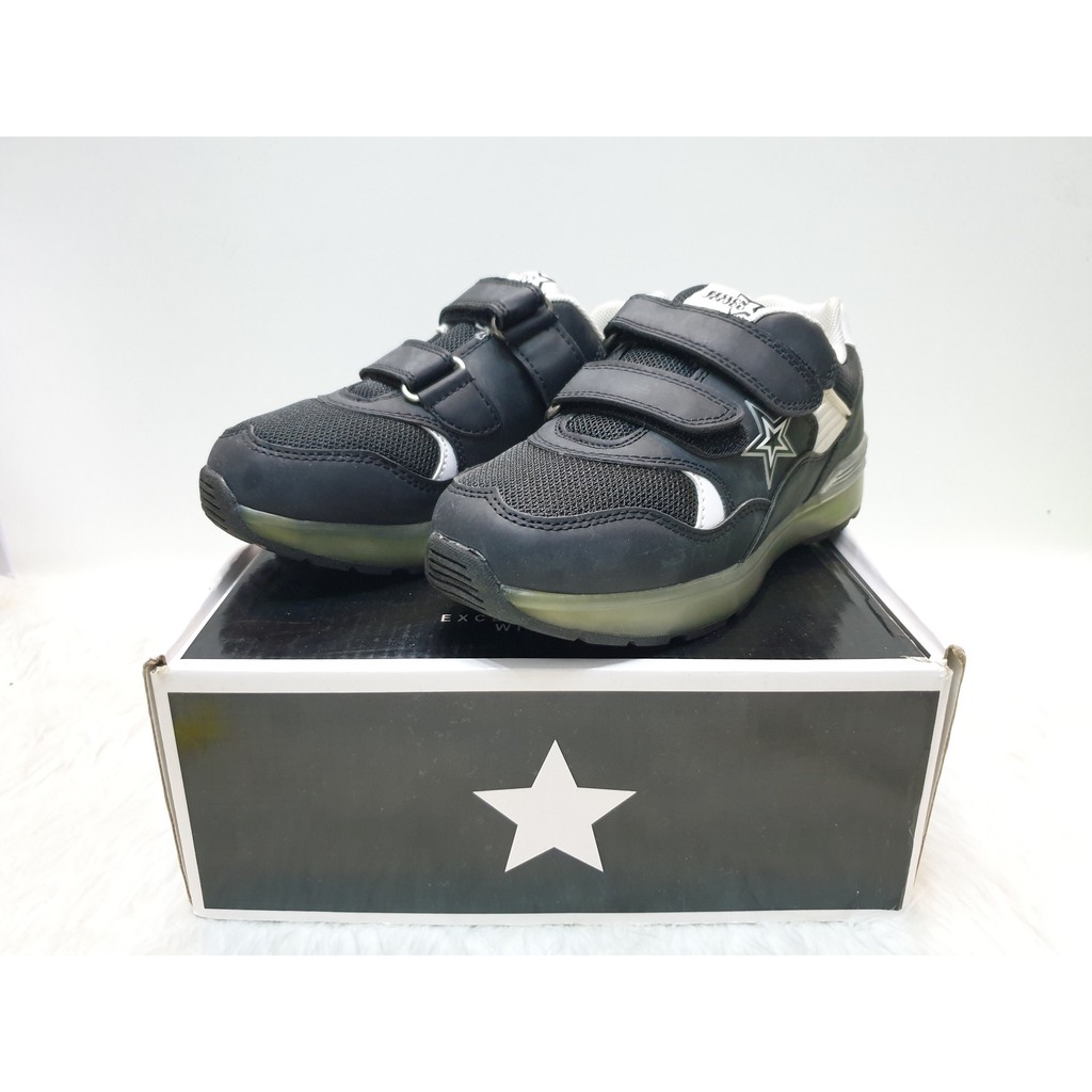 Giày đèn led xạc được Besonn joujouu xuất hàn giày trẻ em phát sáng giày hàn quốc - star