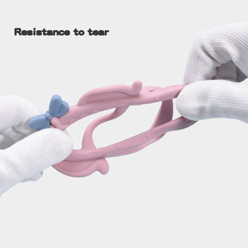 Đồ Chơi Gặm Nướu Bằng Hạt Silicone Không Chứa BPA 3D Giúp Giảm Đau Răng Dành Cho Bé Sơ Sinh