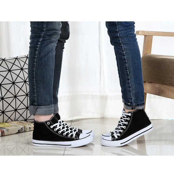 GIÀY NAM NỮ ĐEN CAO CỔ-SP01 | BigBuy360 - bigbuy360.vn