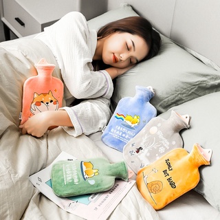 Em bé ấm áp⊕▽☃Nam Cực bình nước nóng chống nổ tưới tay ấm hơn túi chườm nóng túi nước ấm nhỏ dày ấm bé gái ký túc xá lớn
