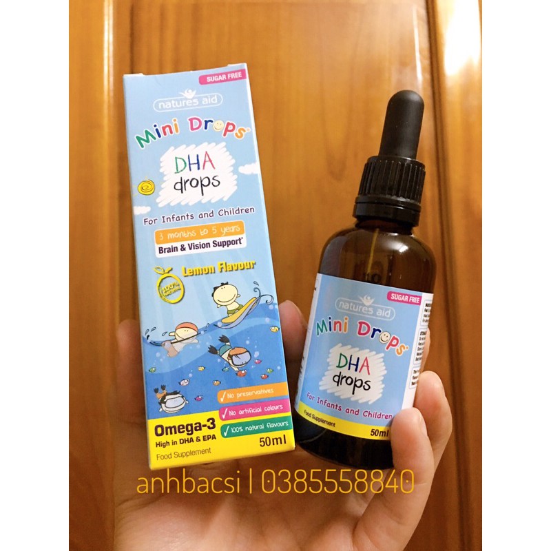 DHA drop Natures Aid