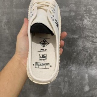 giầy thể thao sneaker Sục MLB trắng
