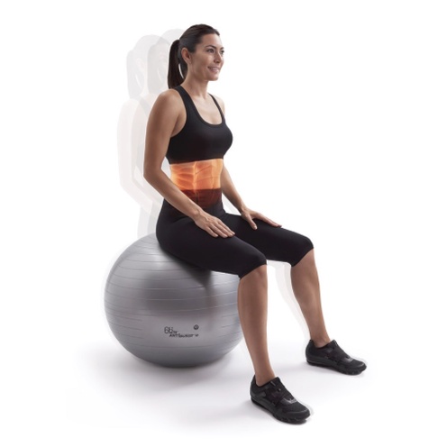 Bóng tập yoga - Banh tập thể dục Brosman  --> đầy đủ hộp và đồ bơm bóng..