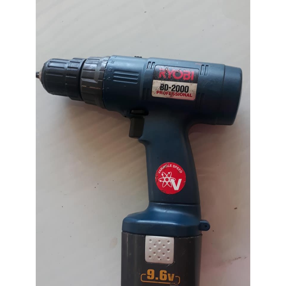 RYOBI khoan pin 9.6v - nội địa Nhật