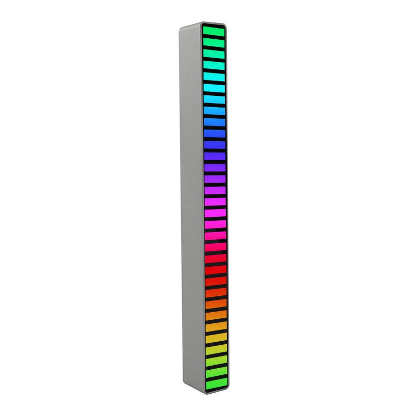 Đèn khí quyển RGB Pickup Không khí Ánh sáng Xe điều khiển âm thanh Nhịp điệu Đèn miễn phí Hệ thống âm thanh xe hơi Âm nh