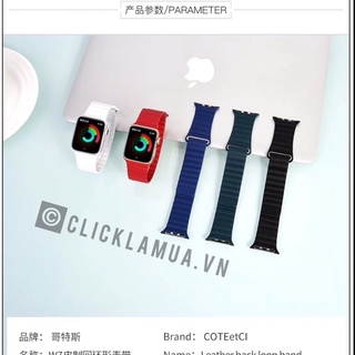 Dây leather loop Coteetci cho Apple Watch