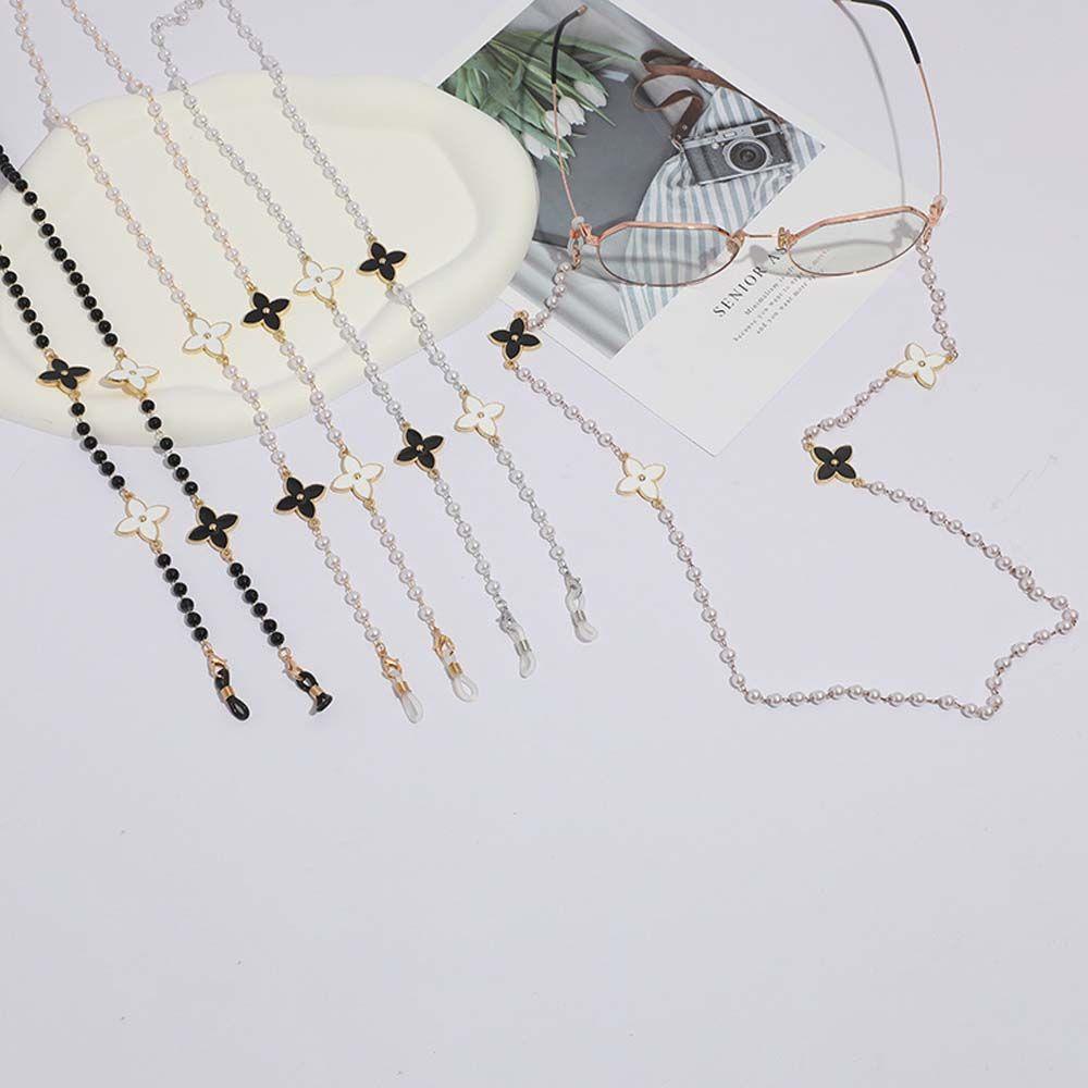 IVORY Dây Đeo Mắt Kính Hình Cỏ Bốn Lá Chống Trượt